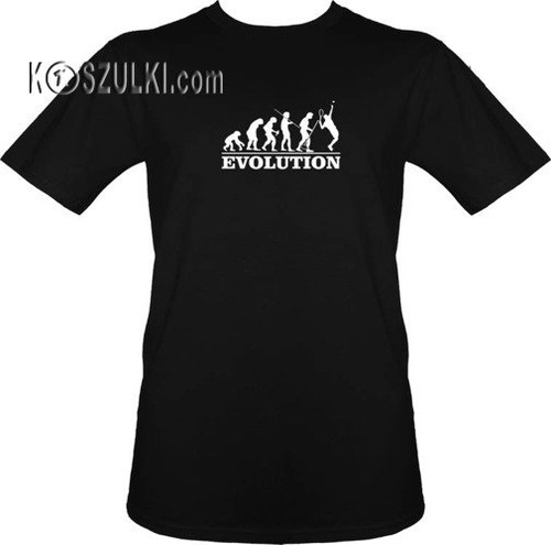 t-shirt Ewolucja Tenis