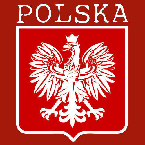 t-shirt 2K Czerwony Polska -własne nazwisko i numer