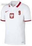 Oryginalna Koszulka Reprezentacji Polski Nike  Poland 2020/2021 Breathe Stadium Home Jersey Biała Nazwisko i numer