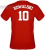T-shirt v-Neck Polska + włane nazwisko i numer 
