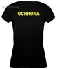 koszulka damska Ochrona- CZARNA
